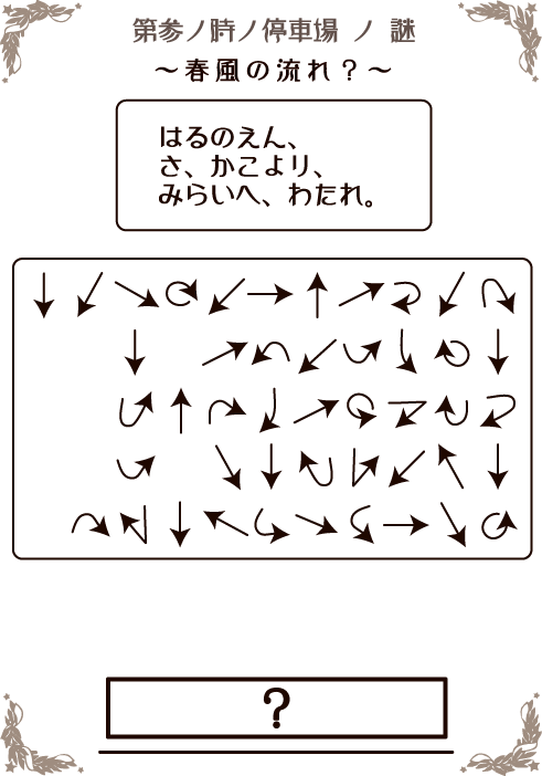 第参ノ時ノ停車場ノ謎